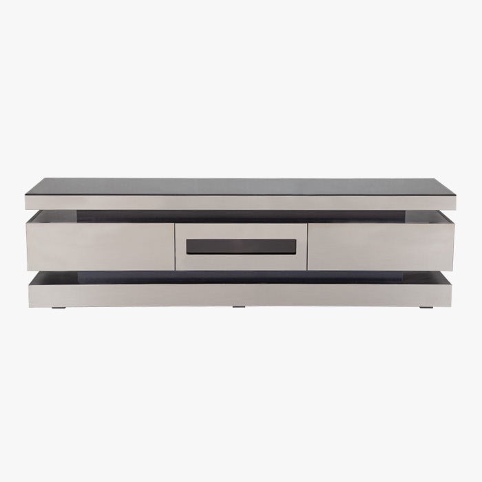 میز تلویزیون مدل R-275مشکی سیلور