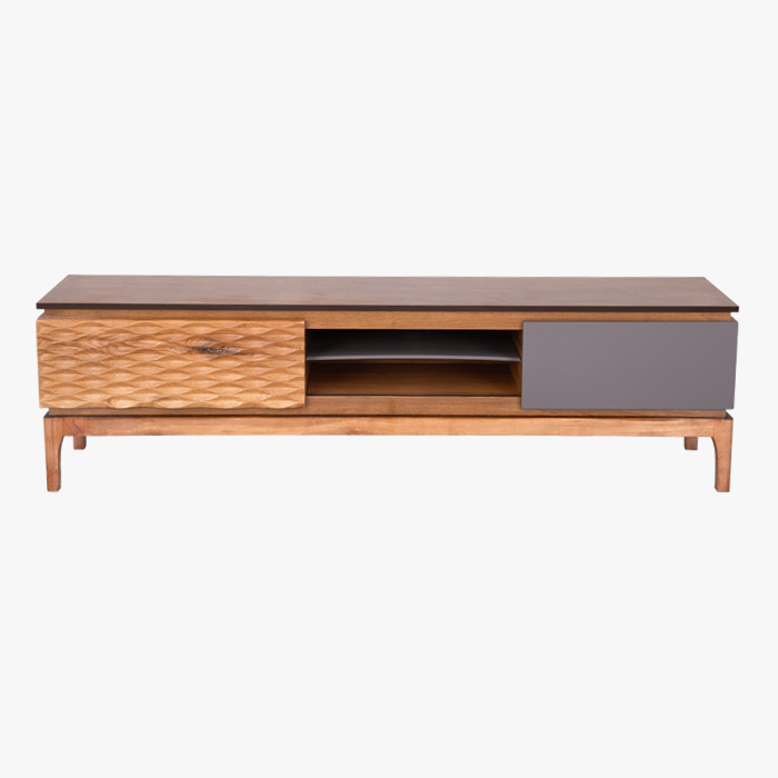 میز تلویزیون مدل R-255طرح چوب