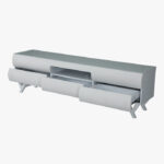 میز تلویزیون مدل R-375 سفید لیزری